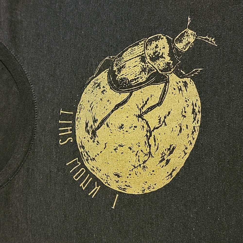 Dung Beetle T-Shirt Sz L